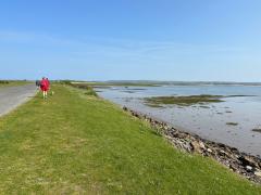 Heading out onto the Northam Burrows